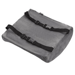 Ортопедична подушка для спини 34х32х12 см Ardesto Сіра Sleepwell Back ART3432BAP