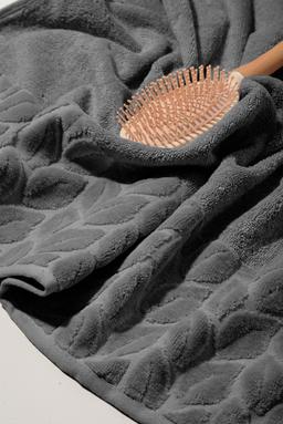 Набір рушників Soho 50х90+70х140 см Leaves Dark Gray 50*90+70*140 Leaves Dark Gr