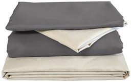 Комплект постільної білизни Soho Євро 200х220 см Beige/Dark gray PATTERN 20-E