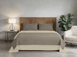 Комплект постільної білизни Soho Полуторний 150х200 см Coffe/Beige PATTERN 21-S