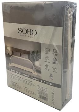 Комплект постільної білизни Soho Сімейний 150х200 см Coffe/Beige PATTERN 21-F