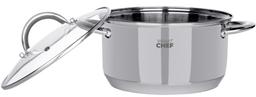 Каструля Bravo Chef 20 см (3.6 л) з кришкою BC-2001-20P