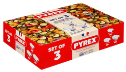 Набір форм для запікання Pyrex, 3 предмети 913S601/8043