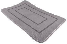 Набір килимків для ванної та туалету Soho 50х40 см, 50х80 см Gray tex mat 50*40, 50*80 см Gray