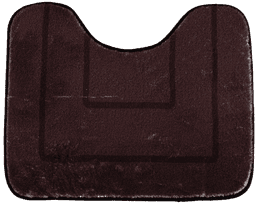 Набір килимків для ванної та туалету Soho 50х40 см, 50х80 см Brown tex mat 50*40, 50*80 см Brown