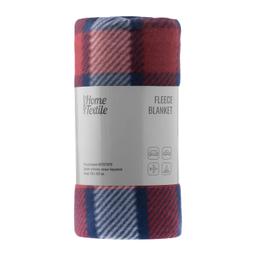 Плед 130x160 см Ardesto Fleece, синьо-бордовий ART0719PB