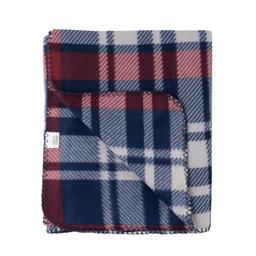 Плед 130x160 см Ardesto Fleece, синьо-бордовий ART0719PB