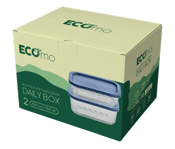 Набір контейнерів ECOmo Daily Box 520 мл+750 мл 8037