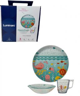 Набір дитячий Fin friends 3 предмети Luminarc X3062