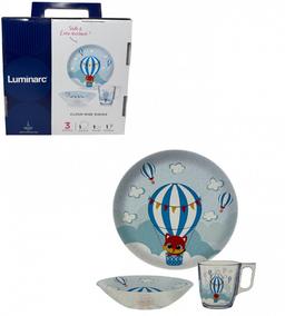 Набір дитячий посуду Cloud nine dining 3 предмета Luminarc X3061