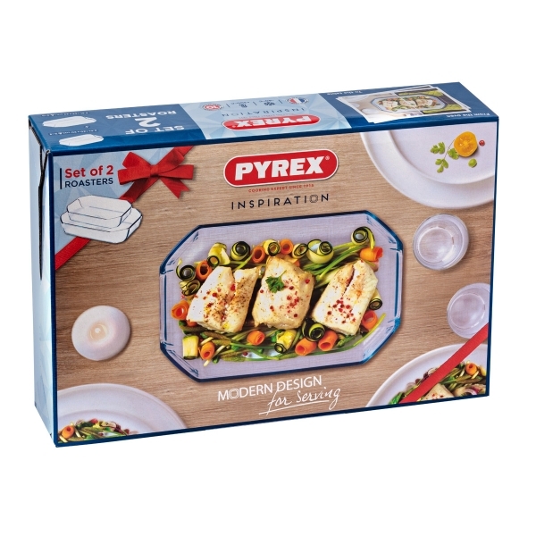 Набір форм для запікання PYREX INSPIRATION, 2 предмети 913S037/7643