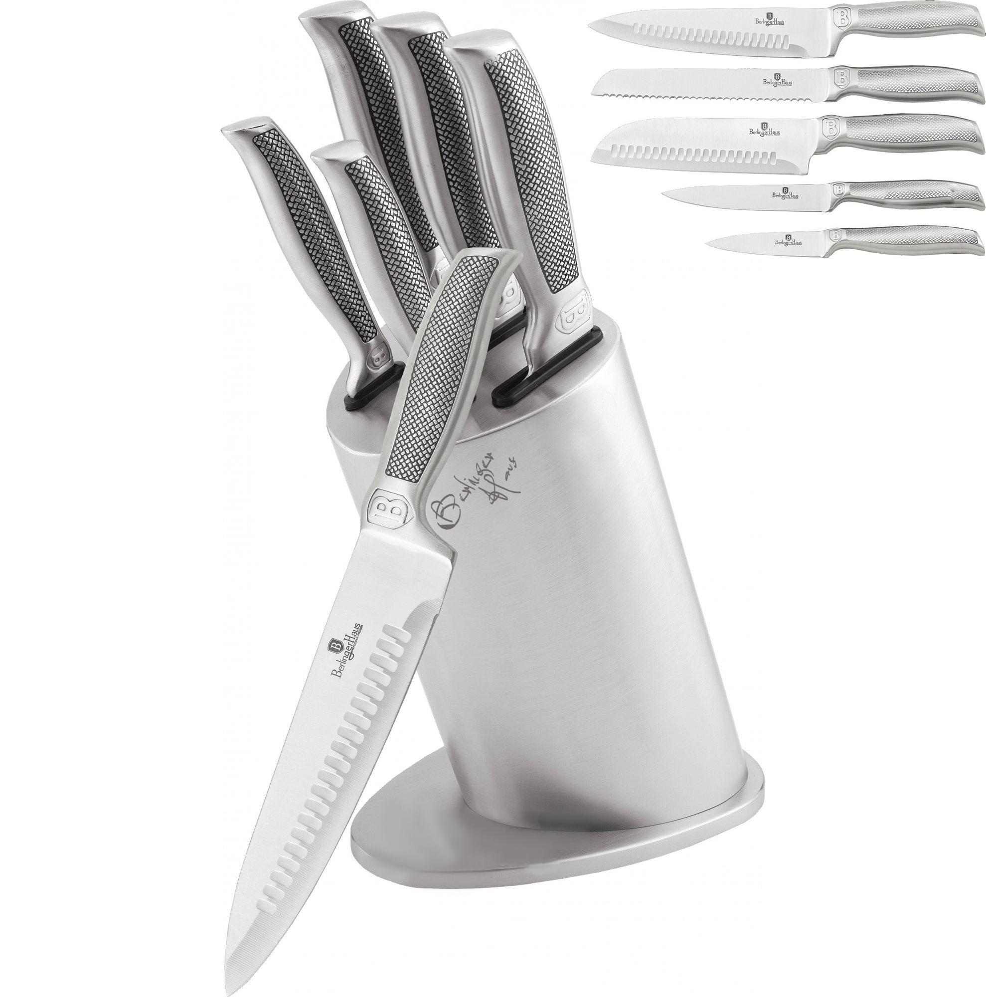 Набір ножів Berlinger Haus Kikoza Collection Silver з 6 предметів BH-2254