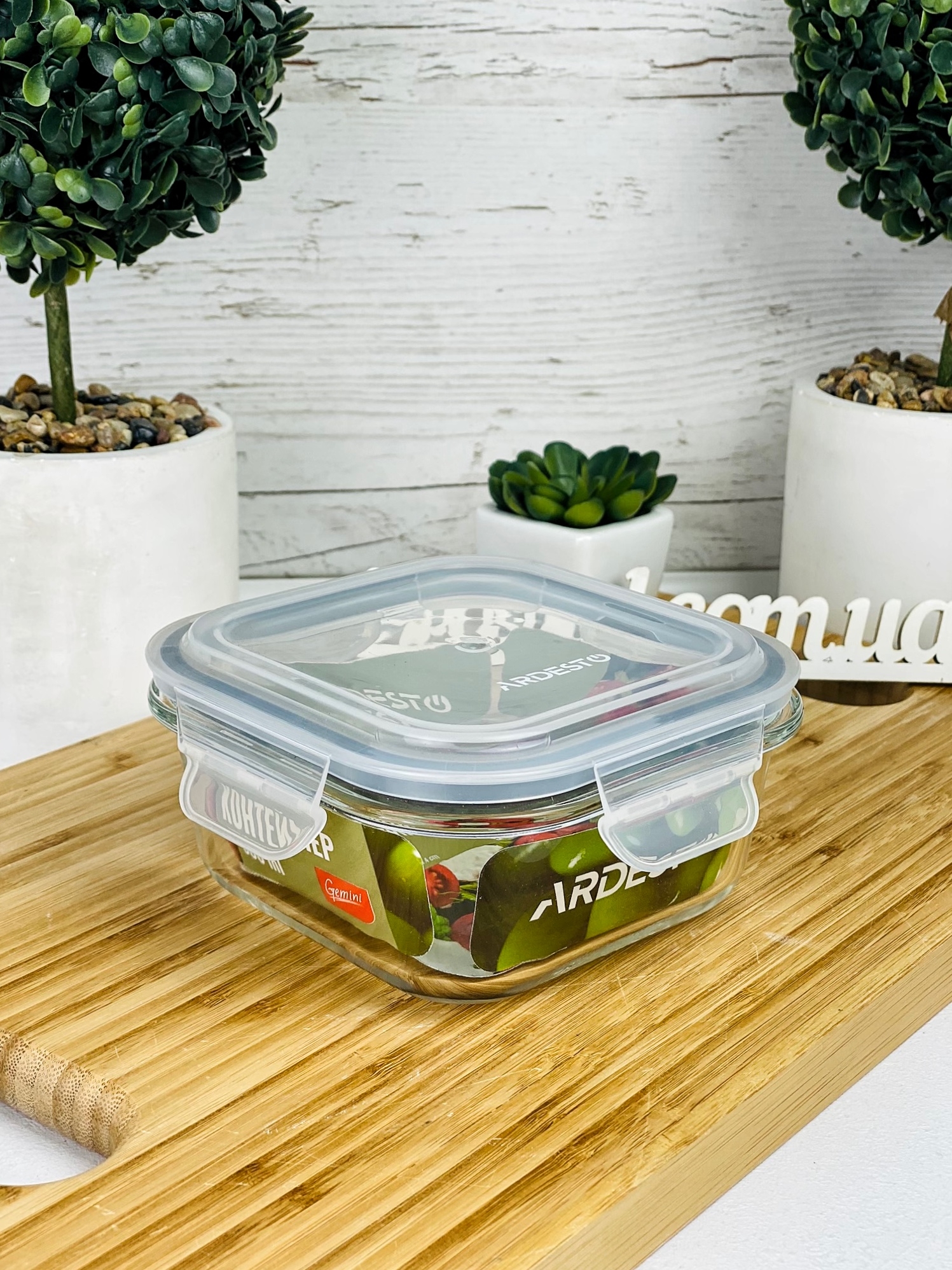 Заказать Контейнер для зберігання Ardesto Gemini 500 мл AR1250BSQ в интернет магазине luminarc.in.ua по выгодной цене недорого, оптом и розница.