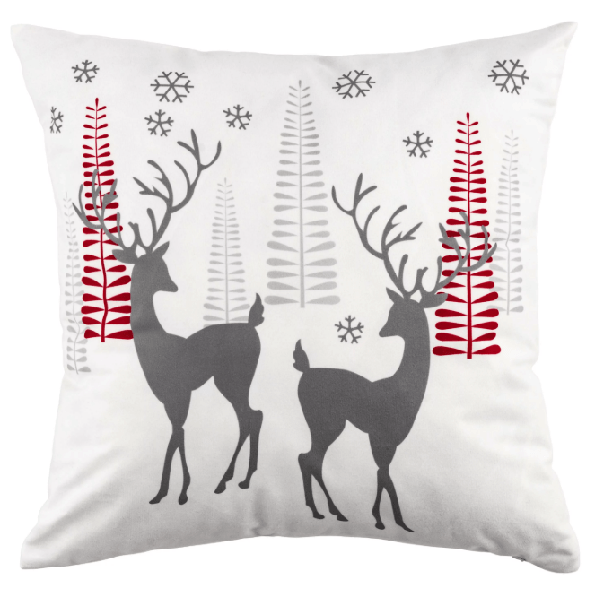 Замовити Подушка декоративная Ardesto Christmas Deer 45х45 см ART1032HD в інтернет магазині luminarc.in.ua за вигідною ціною дешево, оптом і роздріб.