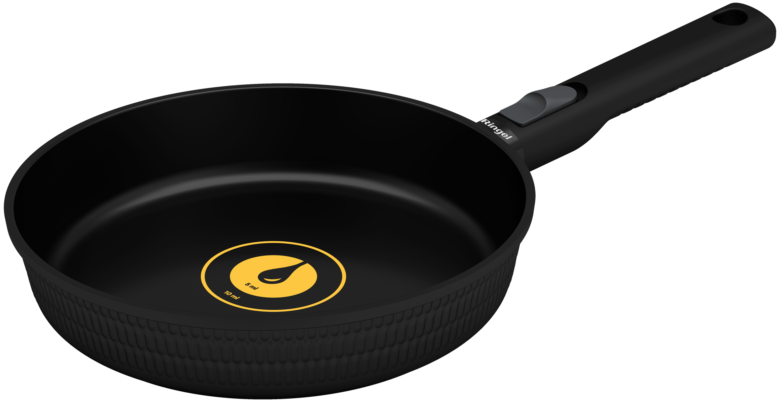 Замовити Сковорода зі знімною ручкою Ringel Grey Line 26 см в інтернет магазині luminarc.in.ua за вигідною ціною дешево, оптом і роздріб.