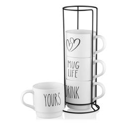 Набор чашек на подставке 4 шт. Ardesto AR3095S