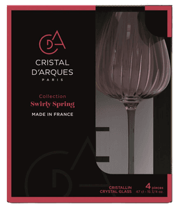 Набор бокалов CD'A Swirly Spring, 4х470 мл V9136