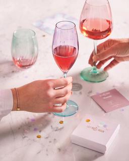 Набор бокалов CD'A Swirly Spring, 4х470 мл V9136