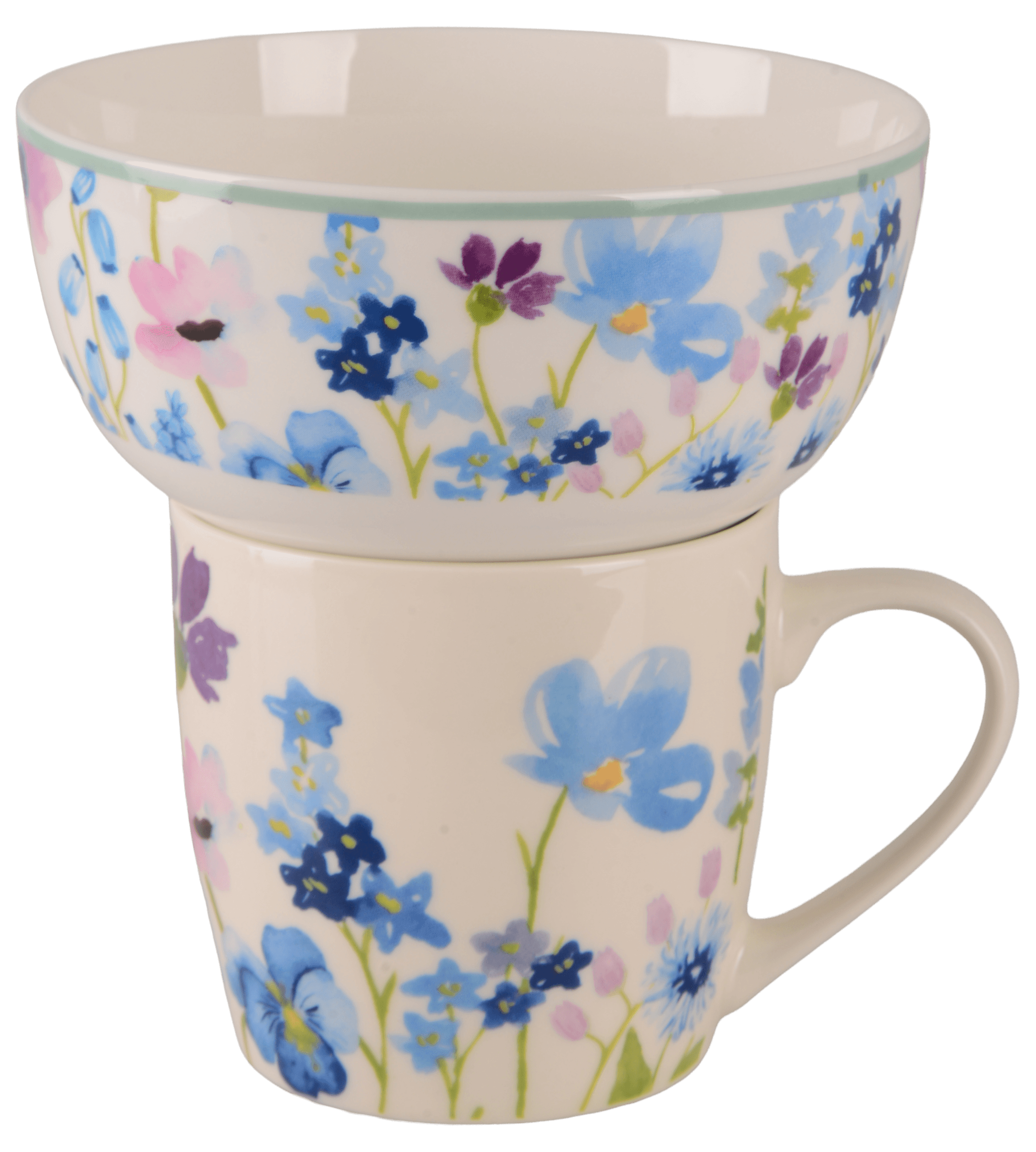 Замовити Набір для сніданку Limited Edition Flowers Blue, 2 предмети в інтернет магазині luminarc.in.ua за вигідною ціною дешево, оптом і роздріб.