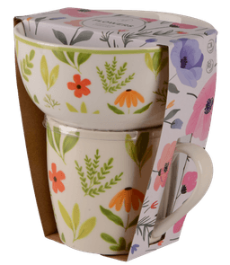 Набір для сніданку Limited Edition Flowers Green, 2 предмети B497,B80-SU2742B