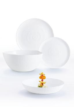 Сервіз Luminarc Ammonite White, 19 предметів P9103