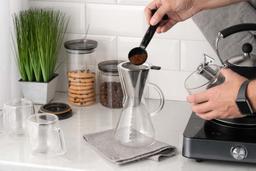 Кемекс для заварювання кави з фільтром Ardesto Black Mars 600 мл AR0706CMB