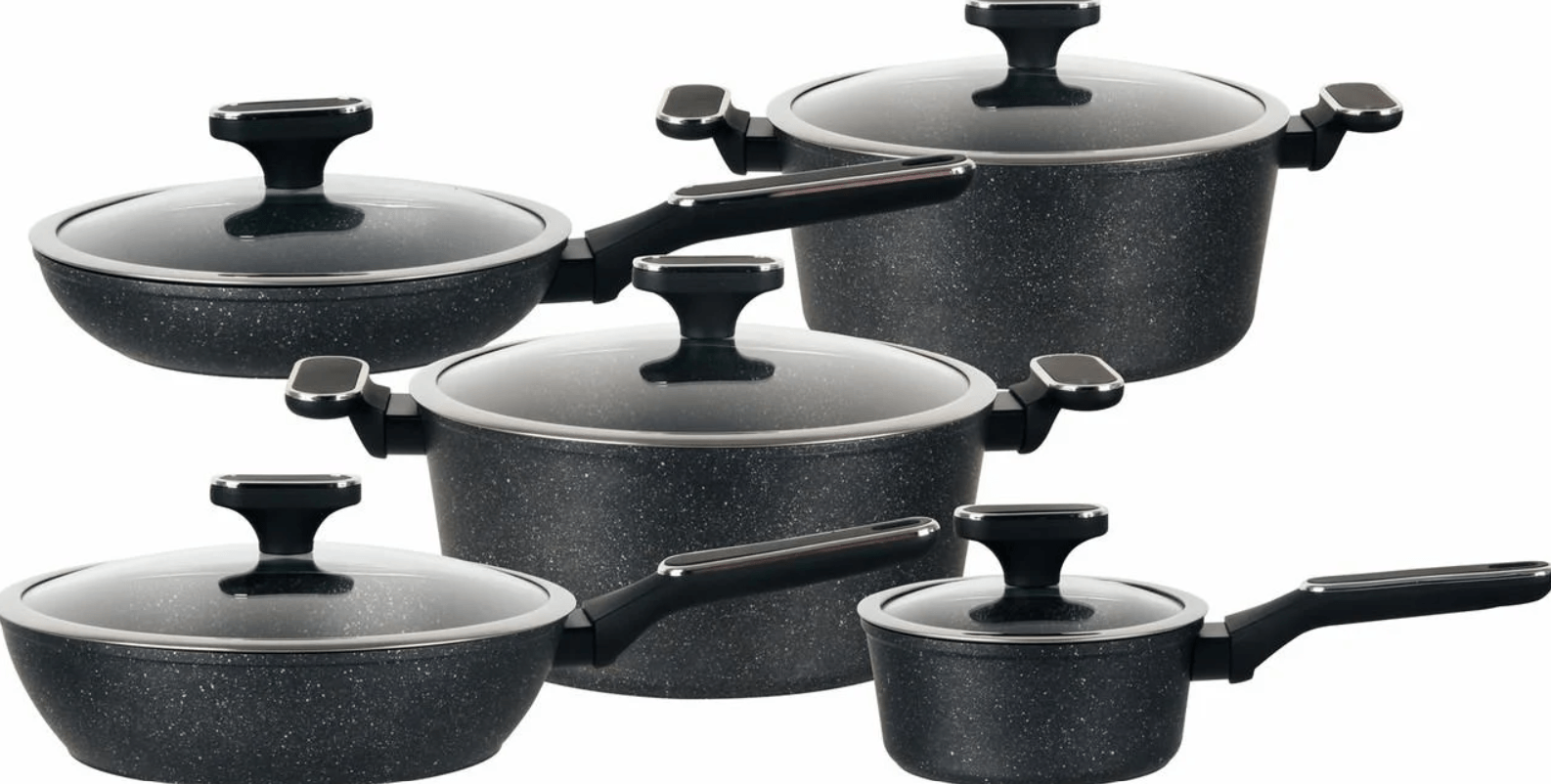 Замовити Набор кухонной посуды 10 пр. Edenberg EB-12917 в інтернет магазині luminarc.in.ua за вигідною ціною дешево, оптом і роздріб.