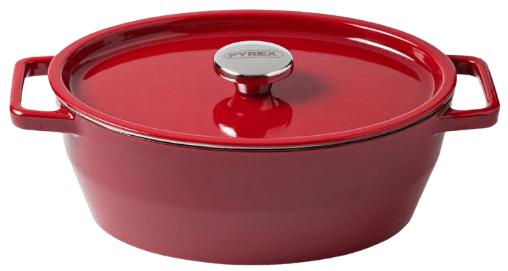 Замовити Каструля Pyrex Slow Cook red, (4 л) в інтернет магазині luminarc.in.ua за вигідною ціною дешево, оптом і роздріб.