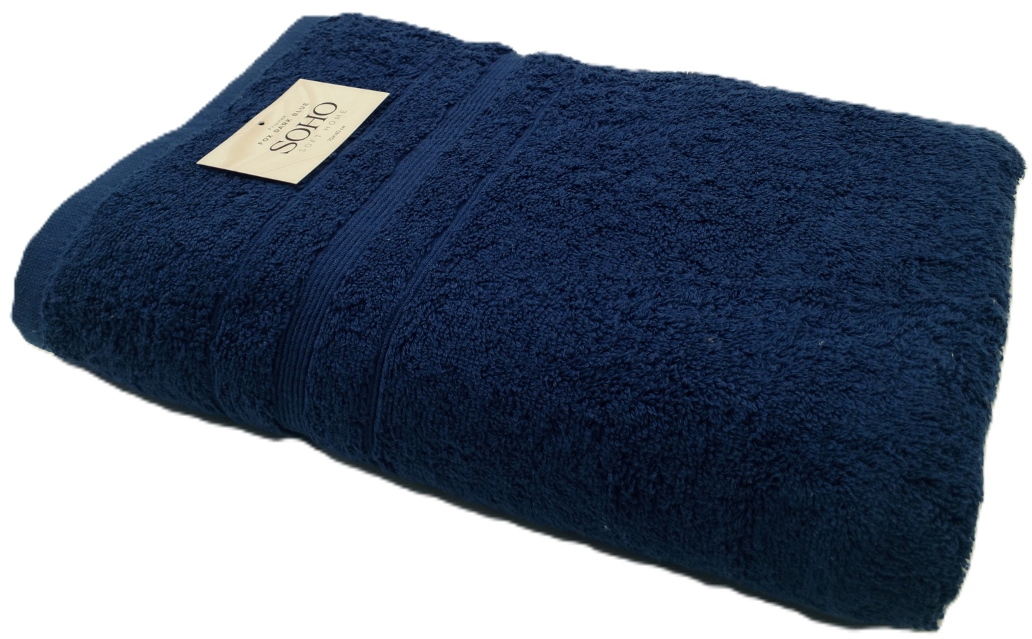 Рушник банний Soho 30х50 см 100% бавовна Fox Dark Blue 30*50 Fox Dark Blue
