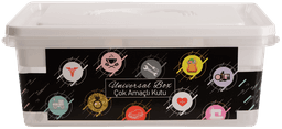 Органайзер Violet House 1161 WHITE 5 л 31х21х11.8 см 1161 MIX Органайзер з вн конт 5