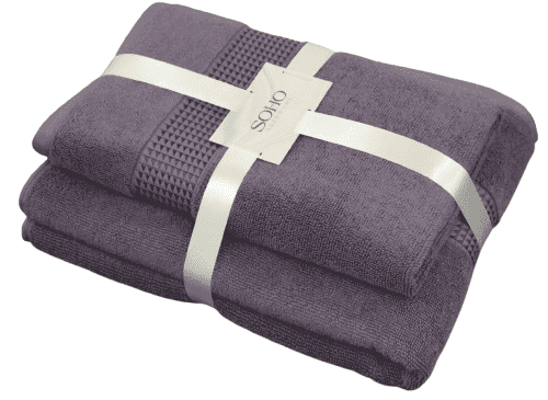 Набір рушників Soho 50х90+70х140 см Elove Purple Sage 50*90+70*140см Elove Purple